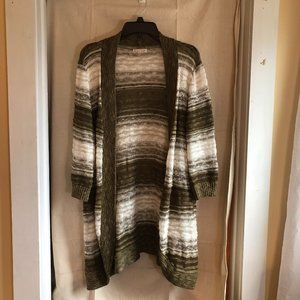 Christopher & Banks Sz 2X 3/4 Sleeve Cardigan Sweater